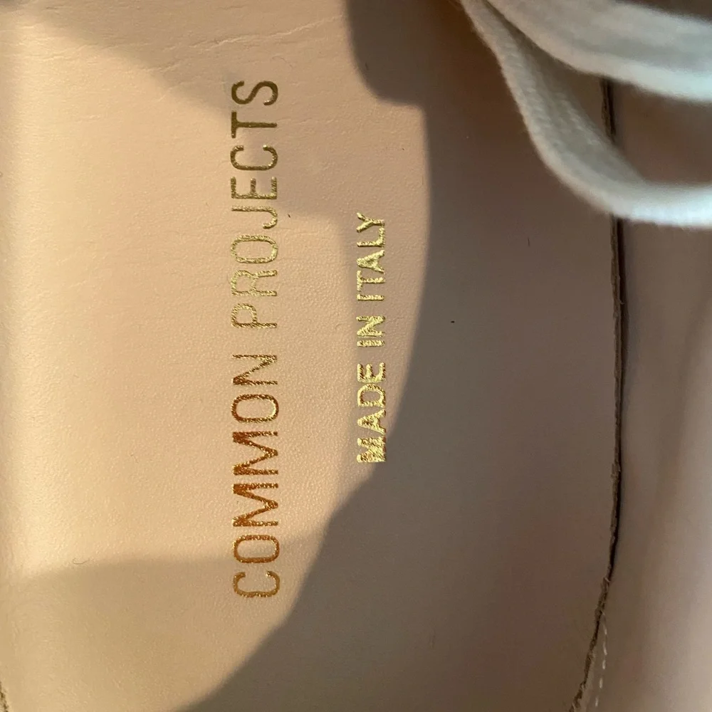 Common projects blue suede white sole sneakers men’s 7 US/ 40 EU / Women’s 8.5. - Picture 6 of 8